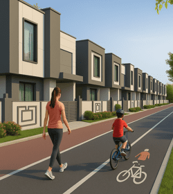 Dedicated Walking and Cycling Paths